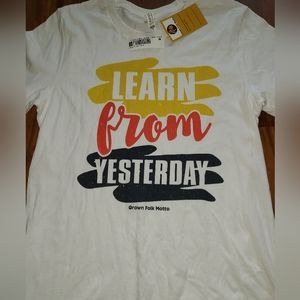 Unisex Learn from Yesterday T-shirt